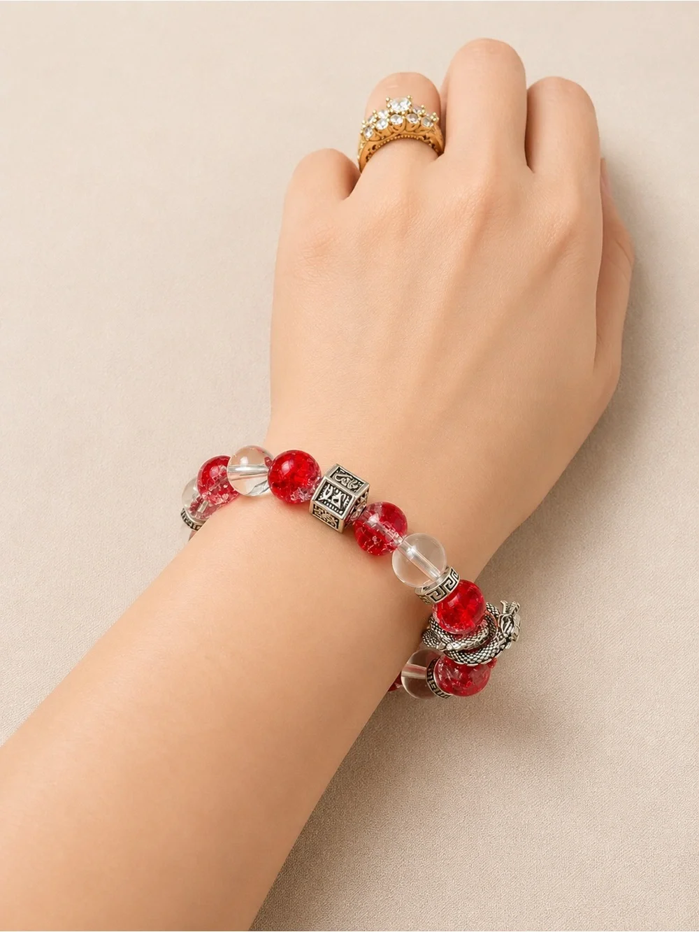 Red Dragon Energy Bracelet